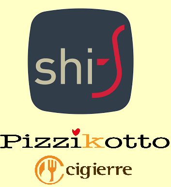Loghi Sh's Pizzikotto e Cigierre