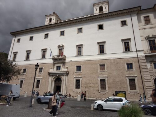 Villa Medici a Roma sede evento Art Brut Epopee Celesti