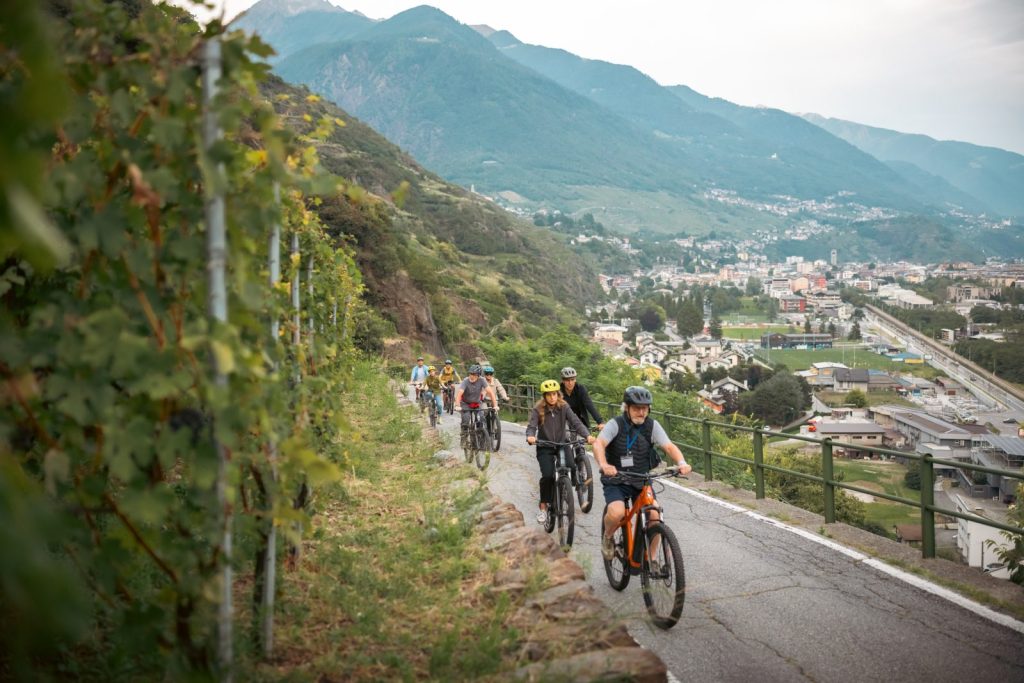 A ViVa - Vini Valtellina anche esperienze in ebike tra i vigneti